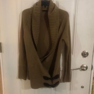 Wrap sweater